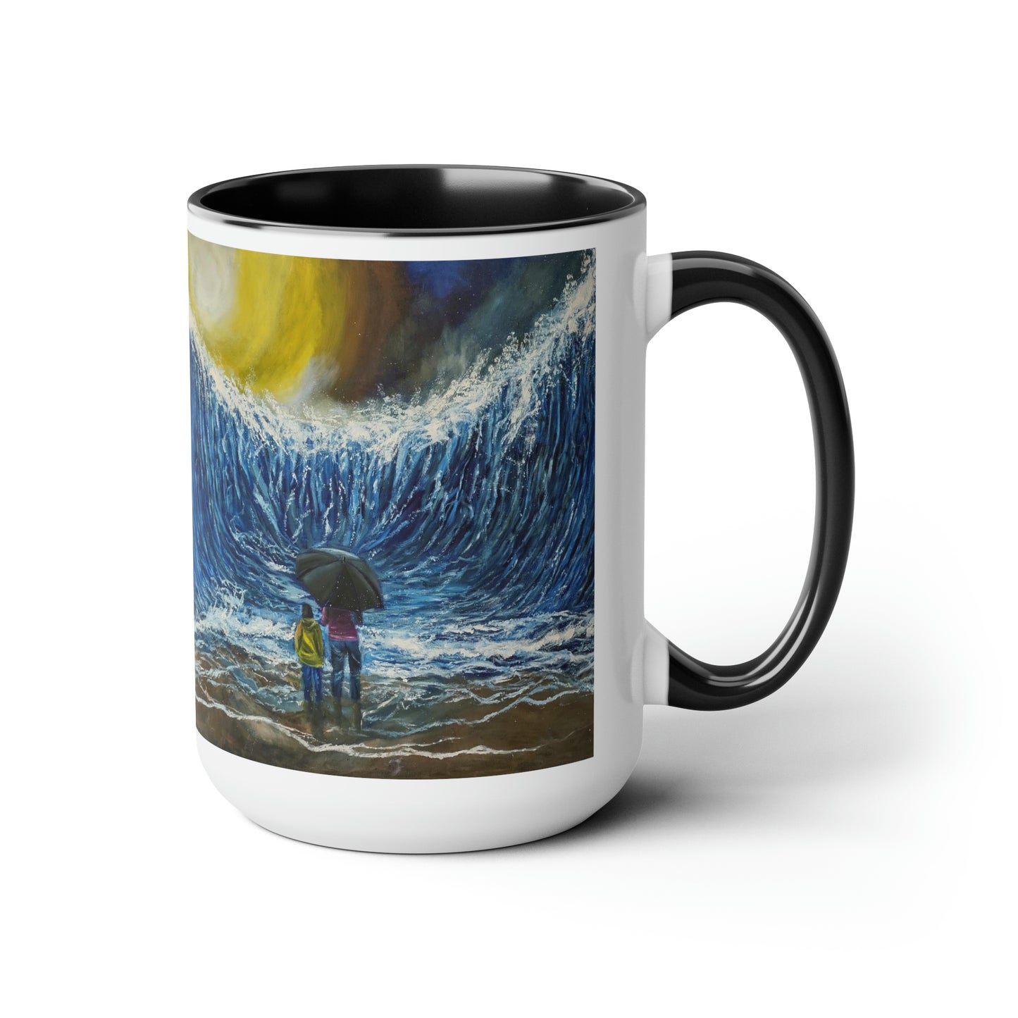 He Made a Way Two-Tone Coffee Mugs, 15oz