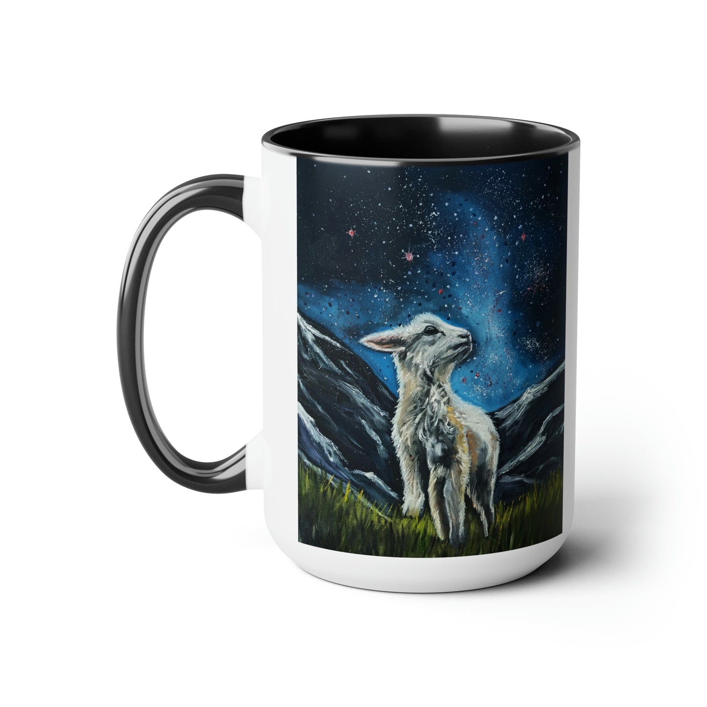 So Will I Two-Tone Coffee Mugs, 15oz