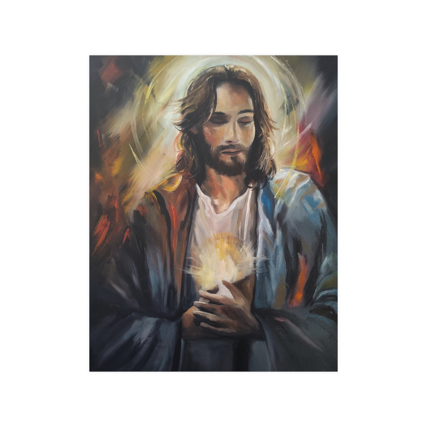 Light of the World Satin Posters (210gsm)