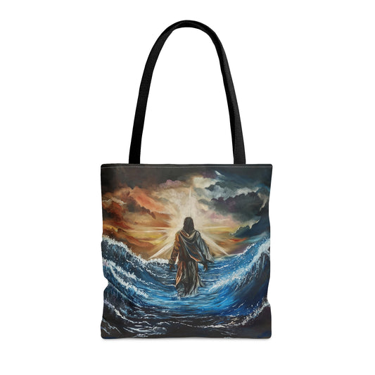 Here as in Heaven Tote Bag (AOP)
