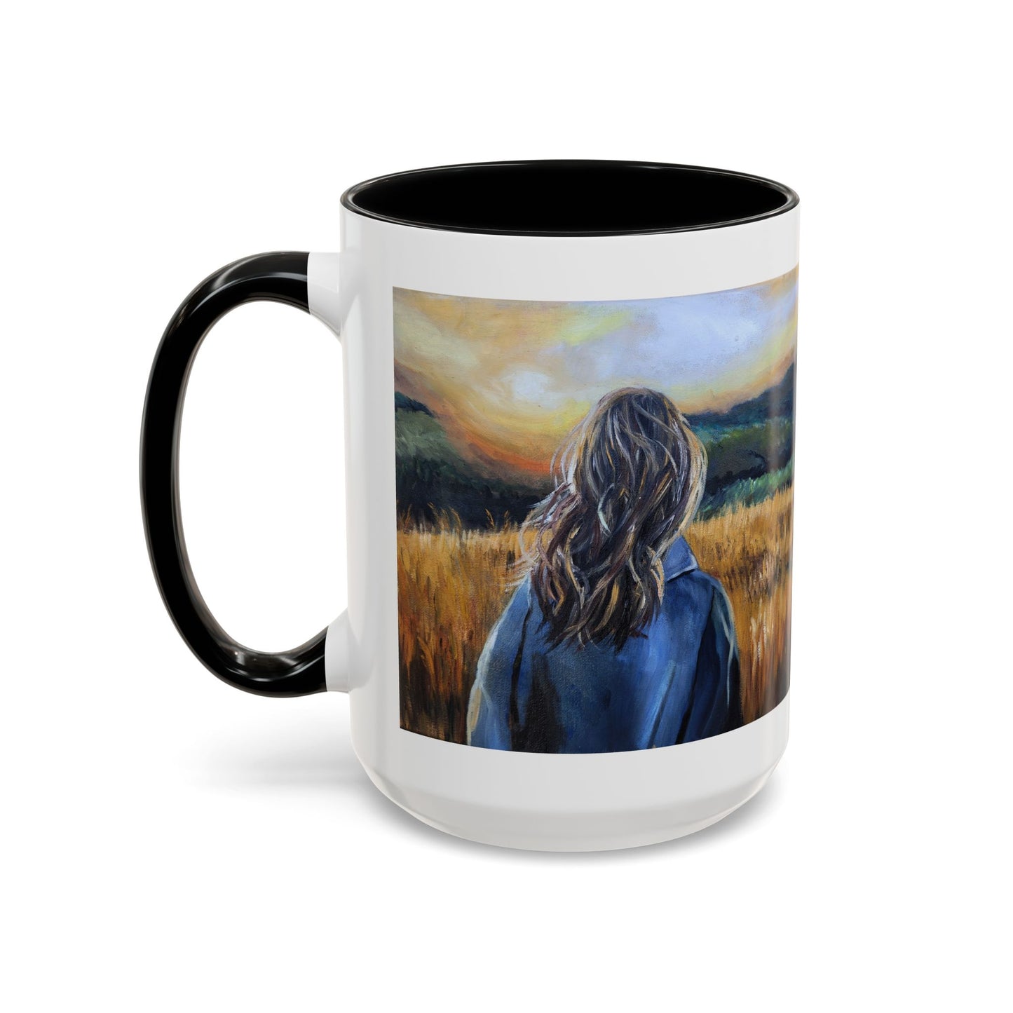 In the Waiting Accent Coffee Mug 15oz)