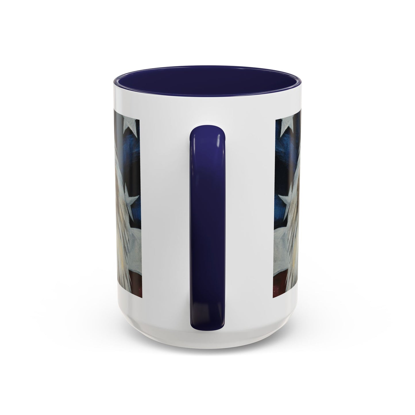 In God we Trust Accent Coffee Mug (15oz)