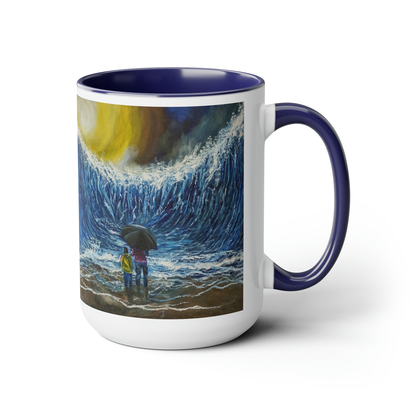 He Made a Way Two-Tone Coffee Mugs, 15oz
