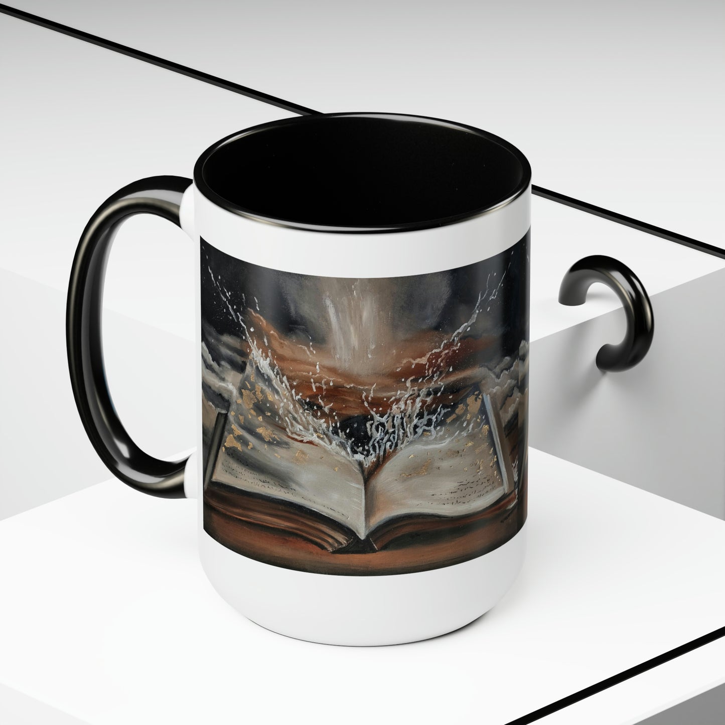 Washed by the Word Two-Tone Coffee Mugs, 15oz