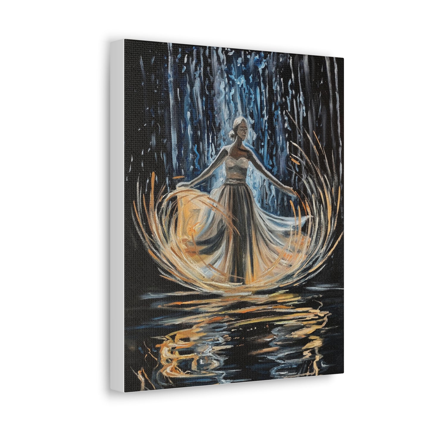 Baptized in Fire and Water Canvas Gallery Wraps