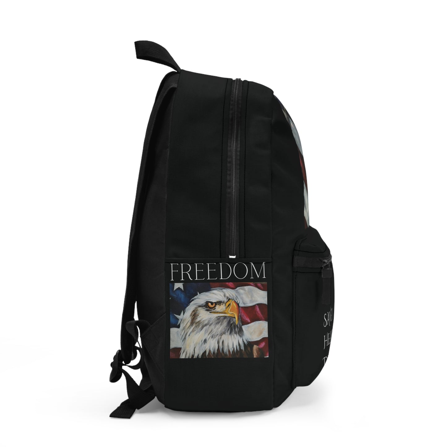 Freedom Covering Deliverance Backpack - Saved, Healed, Delivered