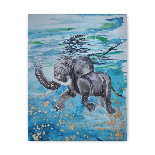 The Elephant in the Room Canvas Gallery Wraps