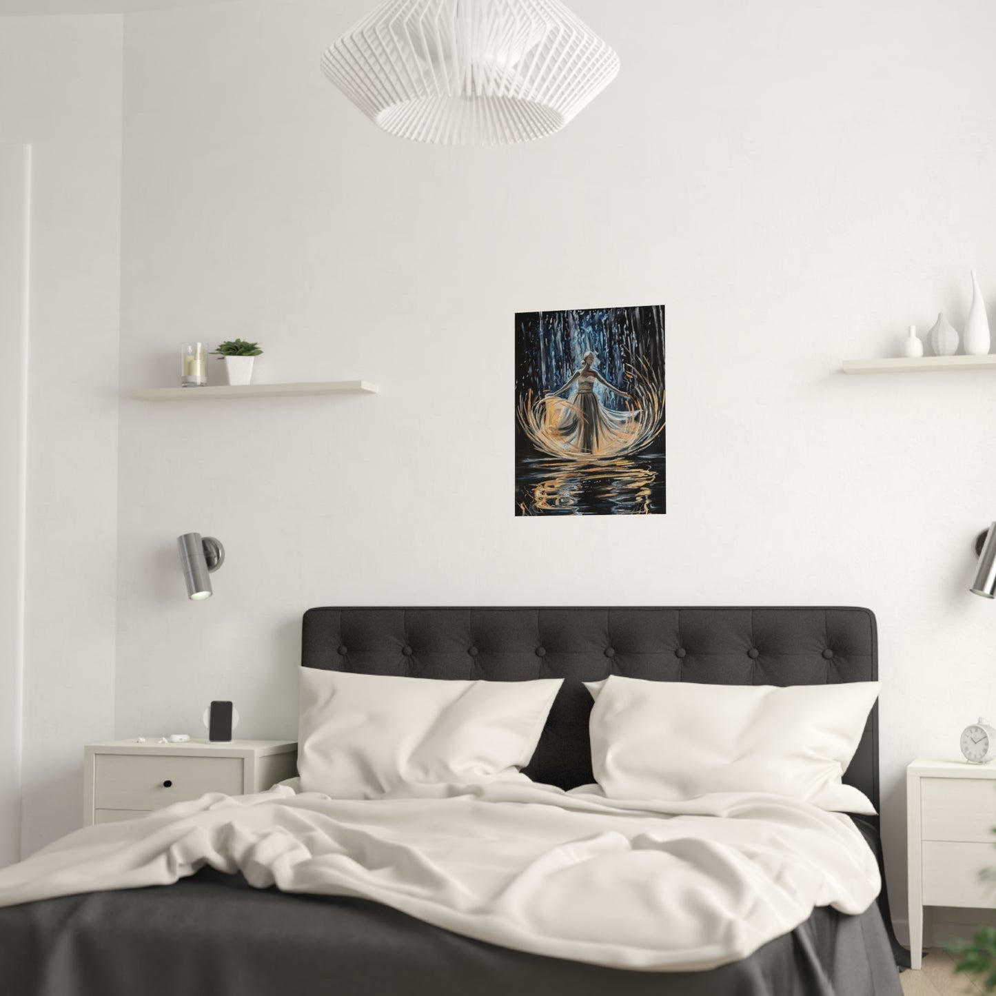 Baptized in Fire and Water Satin Posters (210gsm)