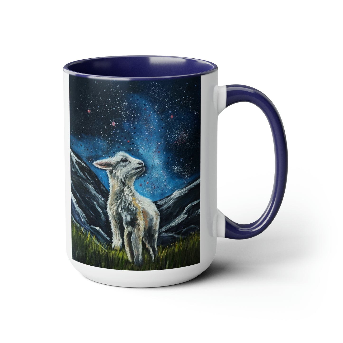 So Will I Two-Tone Coffee Mugs, 15oz