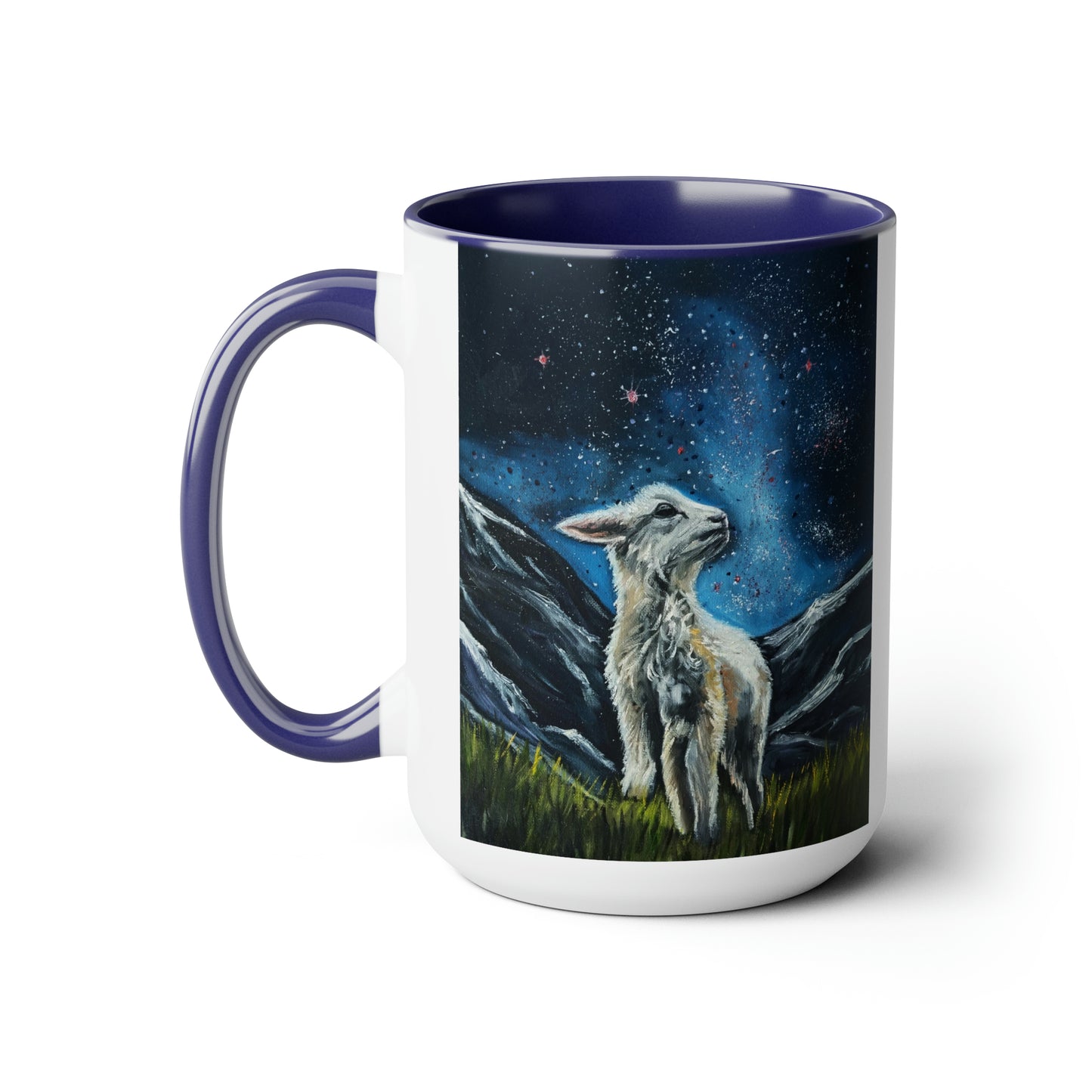 So Will I Two-Tone Coffee Mugs, 15oz