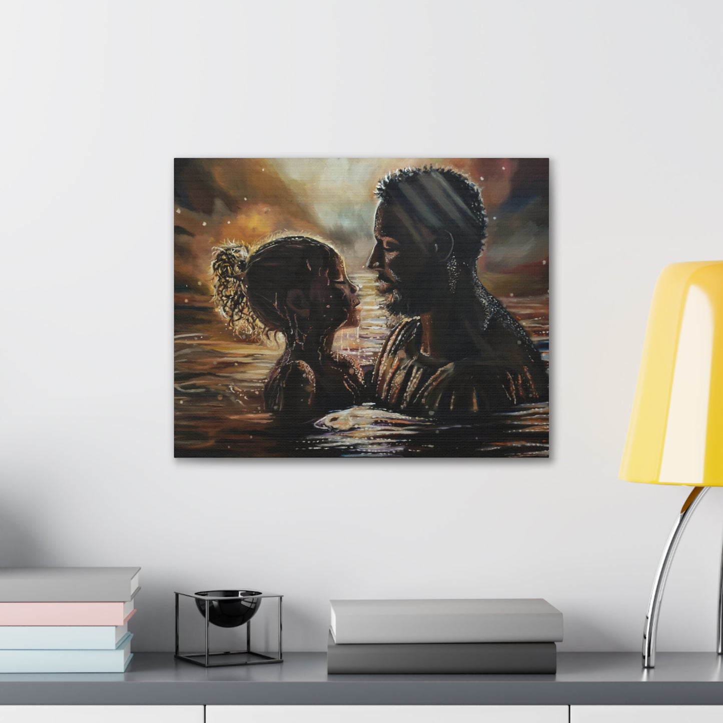 Baptized into Glory Canvas Gallery Wraps