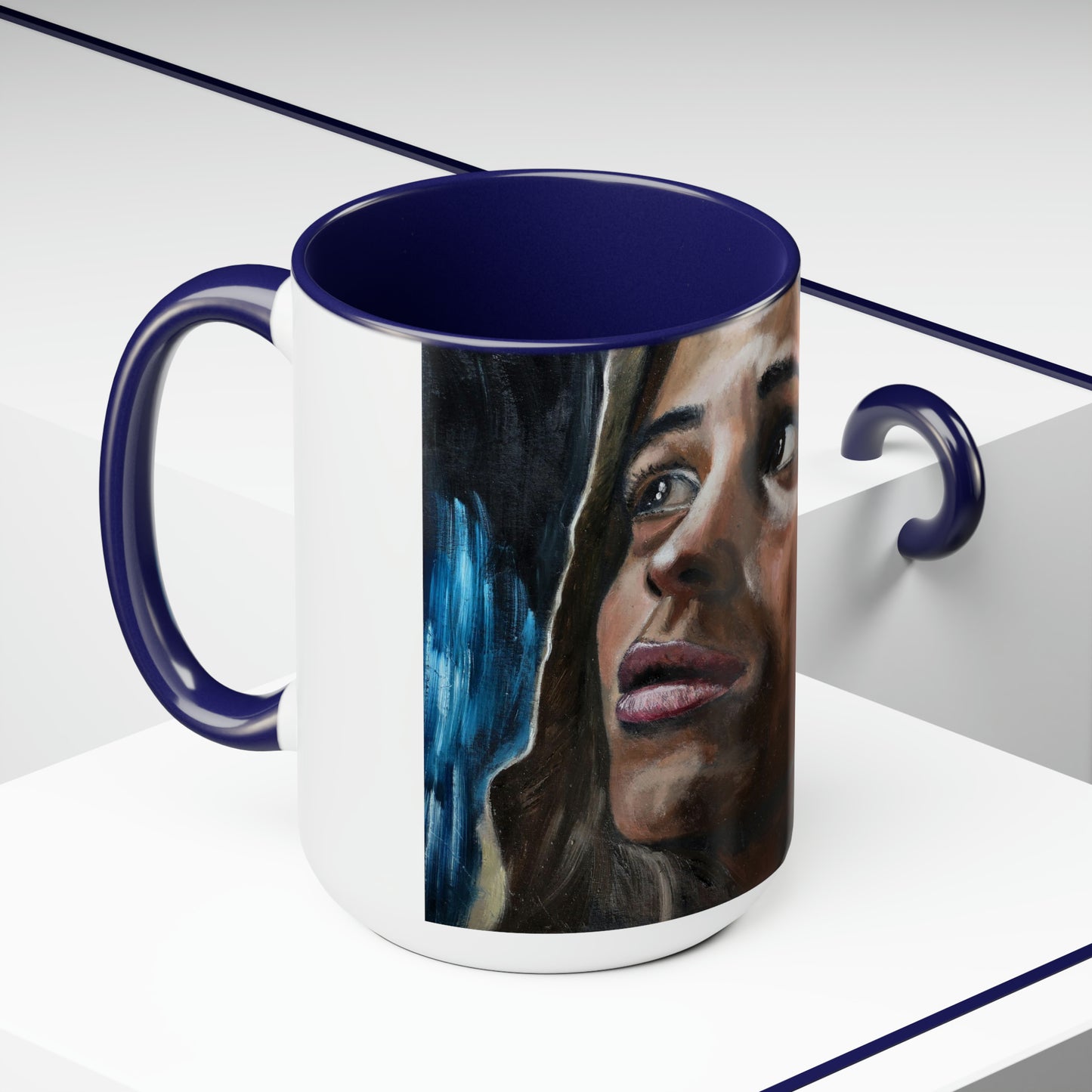 How can this Be? Two-Tone Coffee Mugs, 15oz