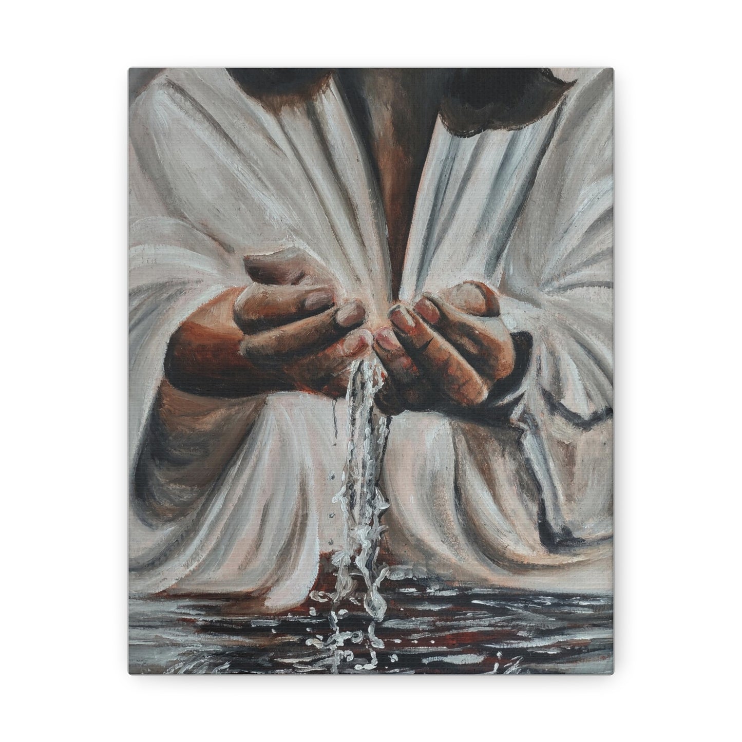 In His Hands Canvas Gallery Wraps