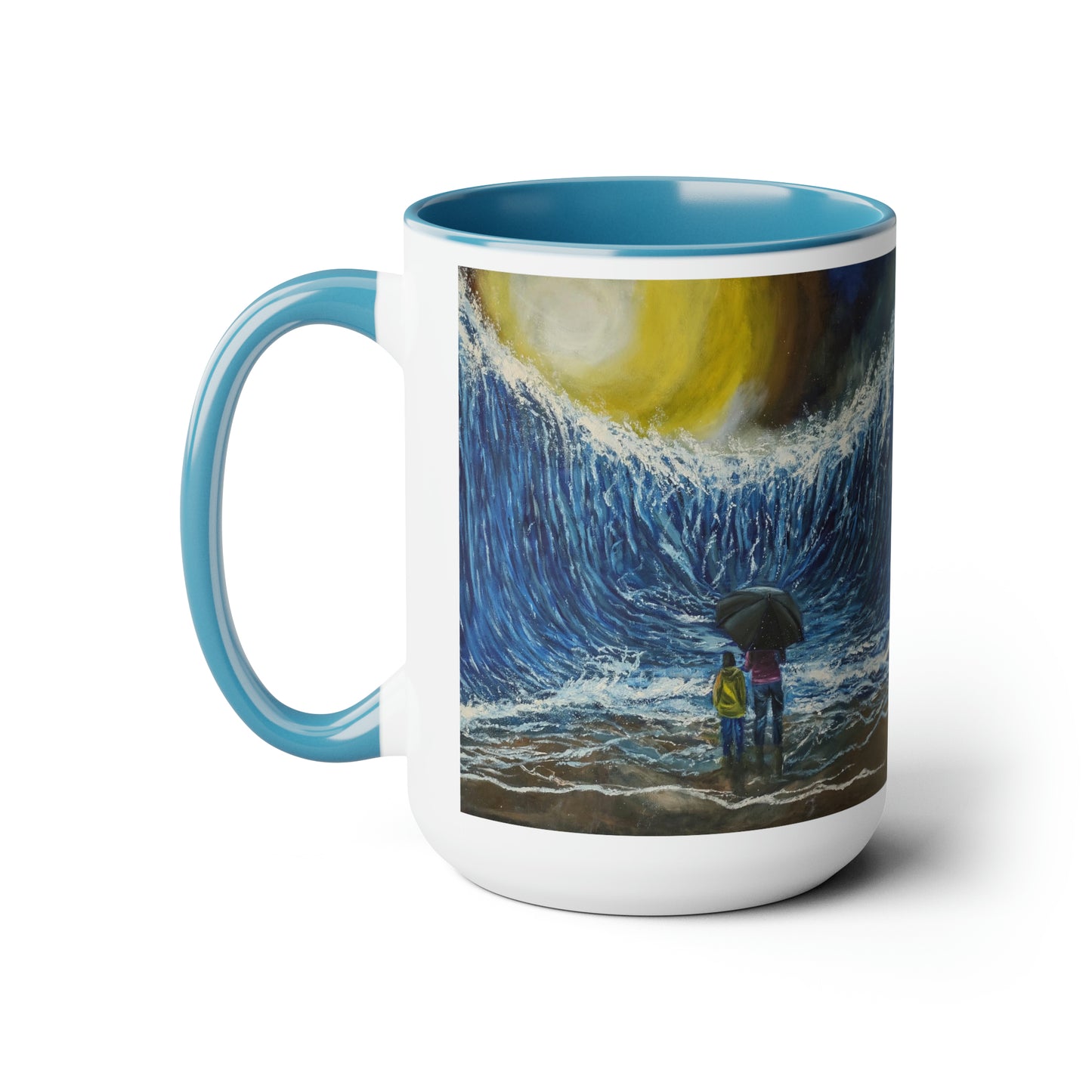He Made a Way Two-Tone Coffee Mugs, 15oz