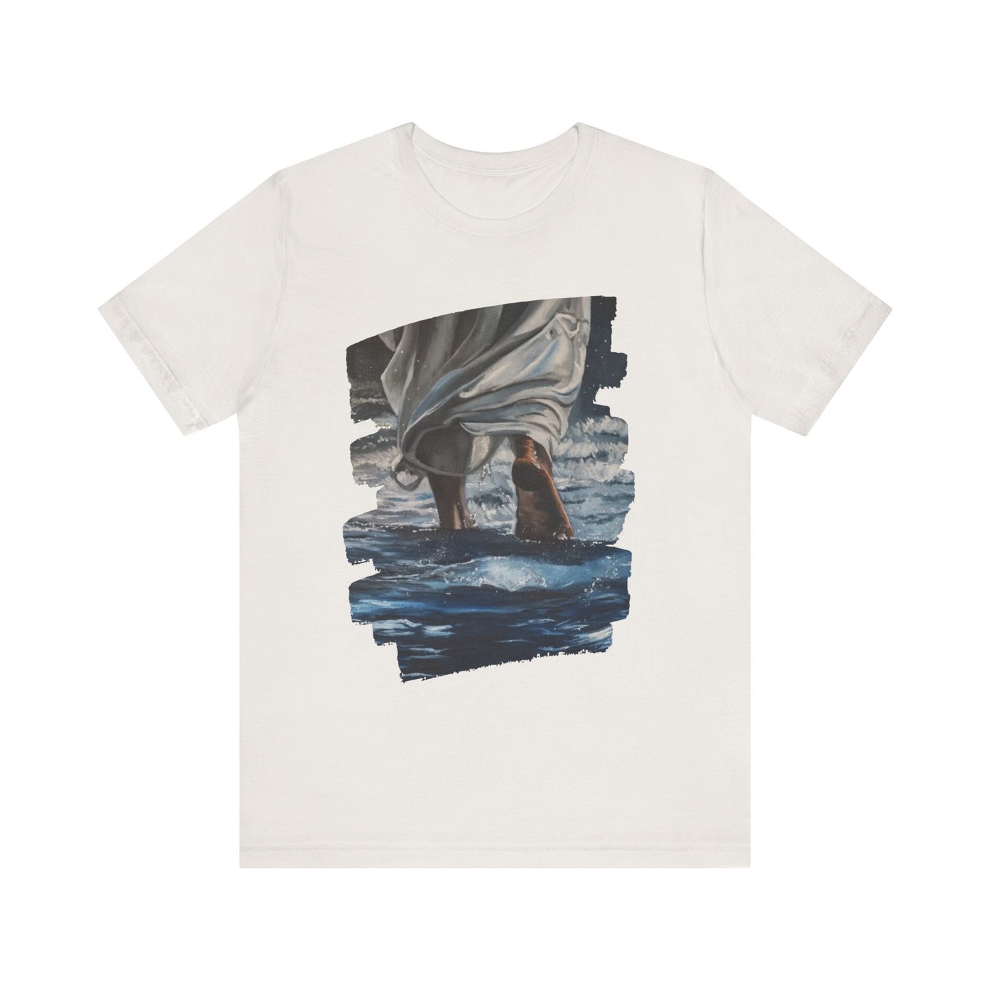 Walking on Faith Unisex Short Sleeve Tee - Embrace the Calm