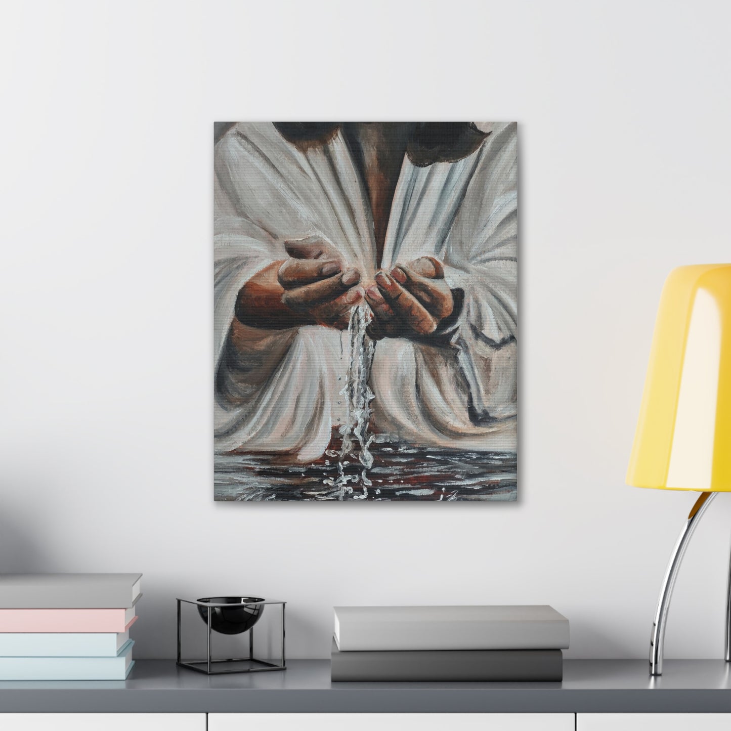 In His Hands Canvas Gallery Wraps