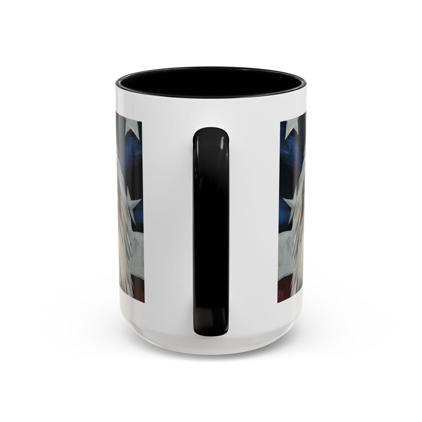 In God we Trust Accent Coffee Mug (15oz)