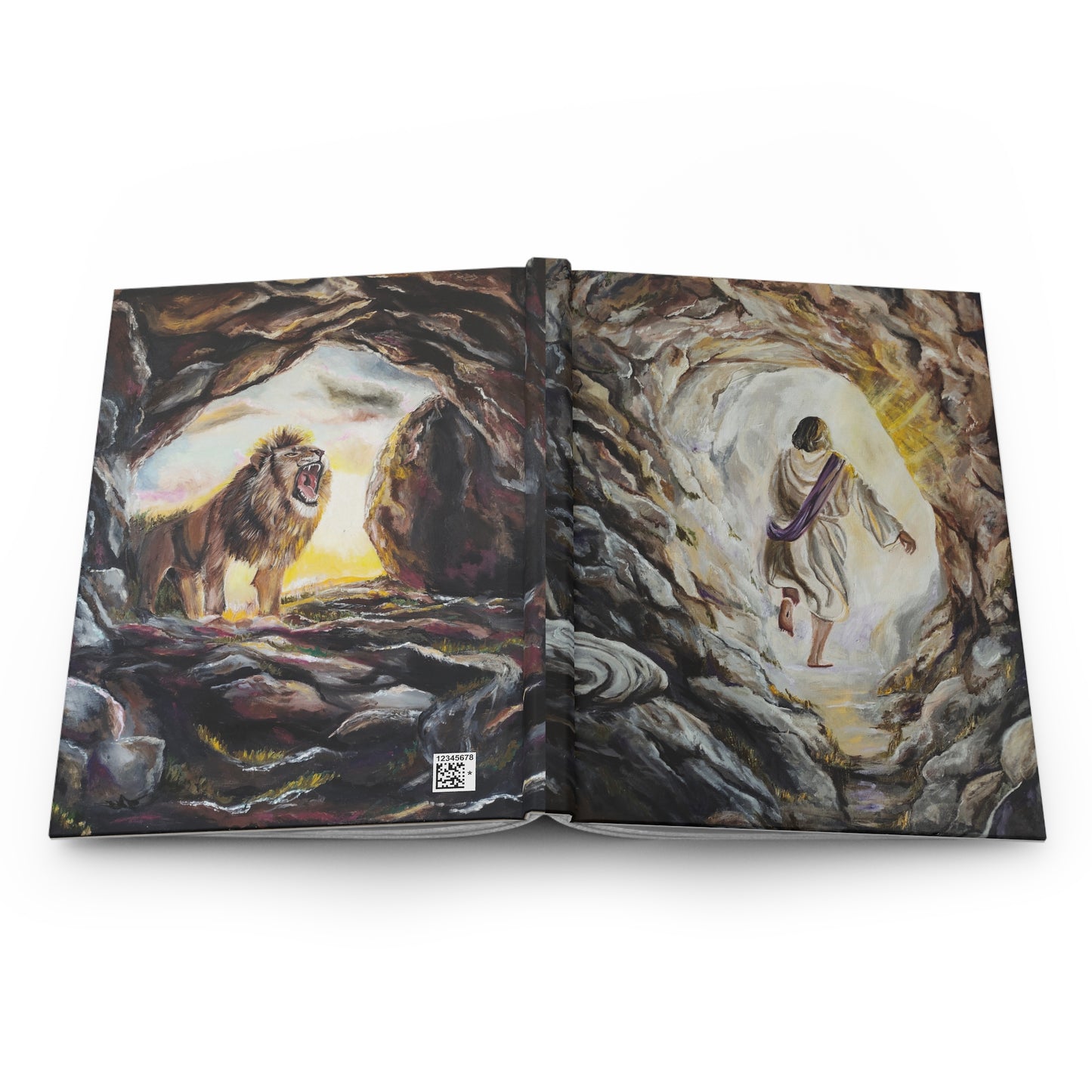 Resurrection Power Follow Me Hardcover Journal - Matte Finish with Uplifting Artwork