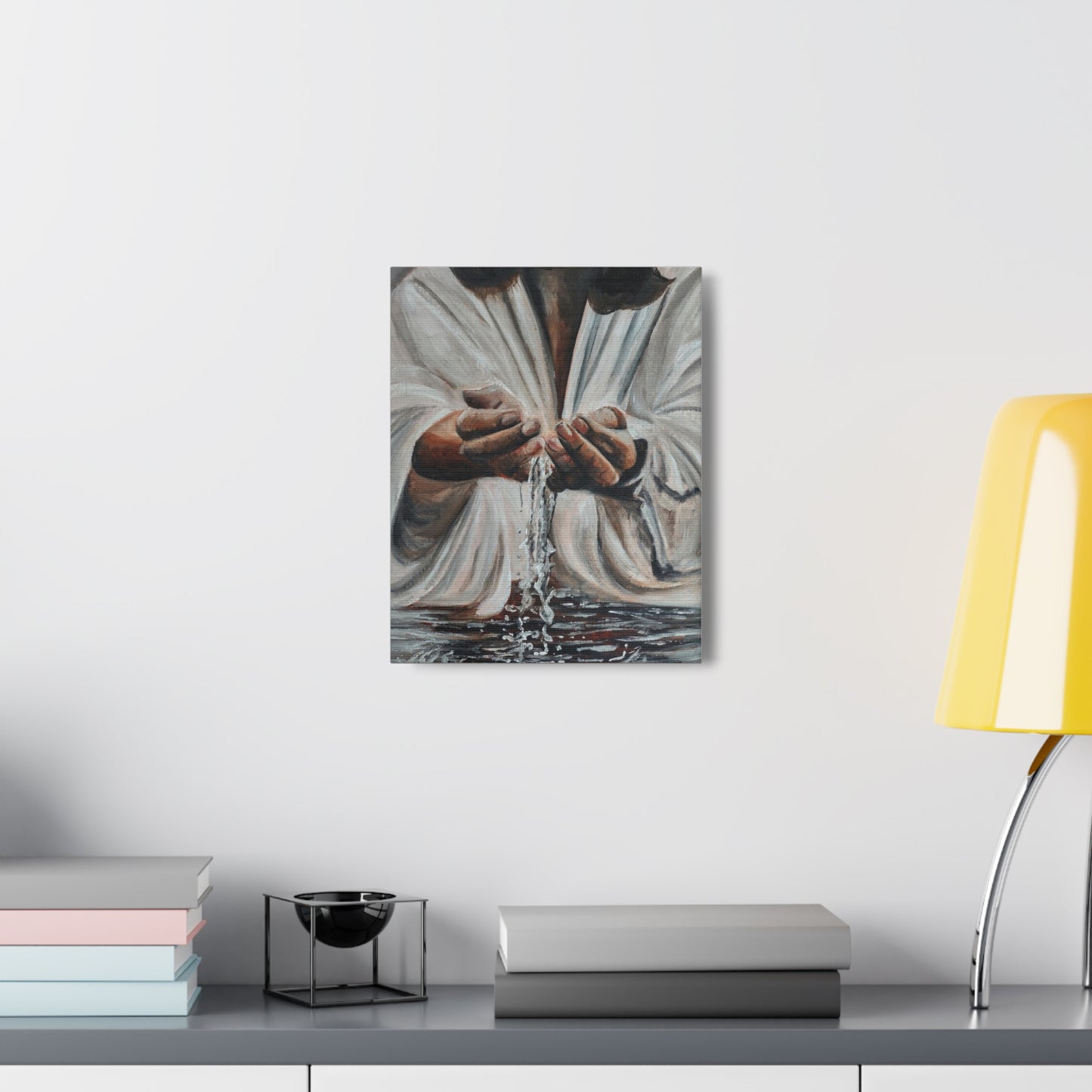 In His Hands Canvas Gallery Wraps