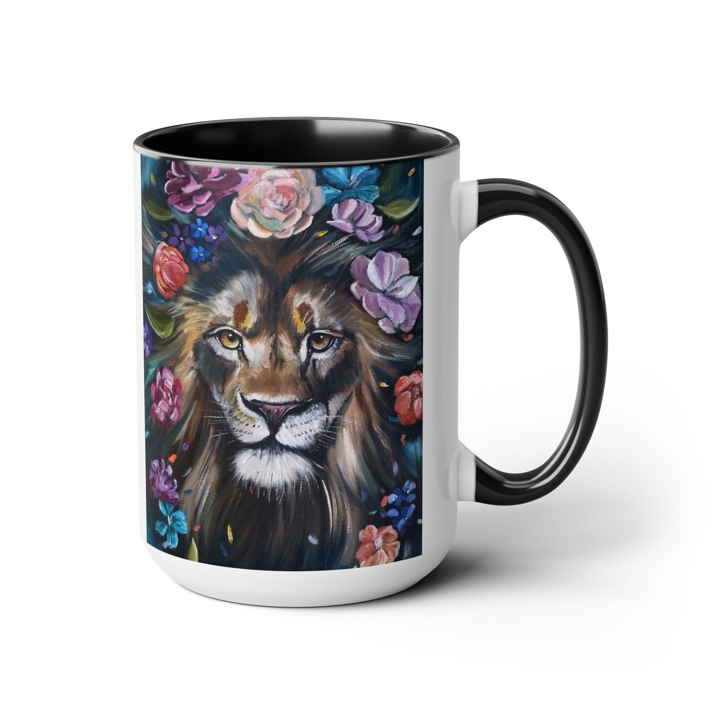 A Fragrant Offering Two-Tone Coffee Mugs, 15oz