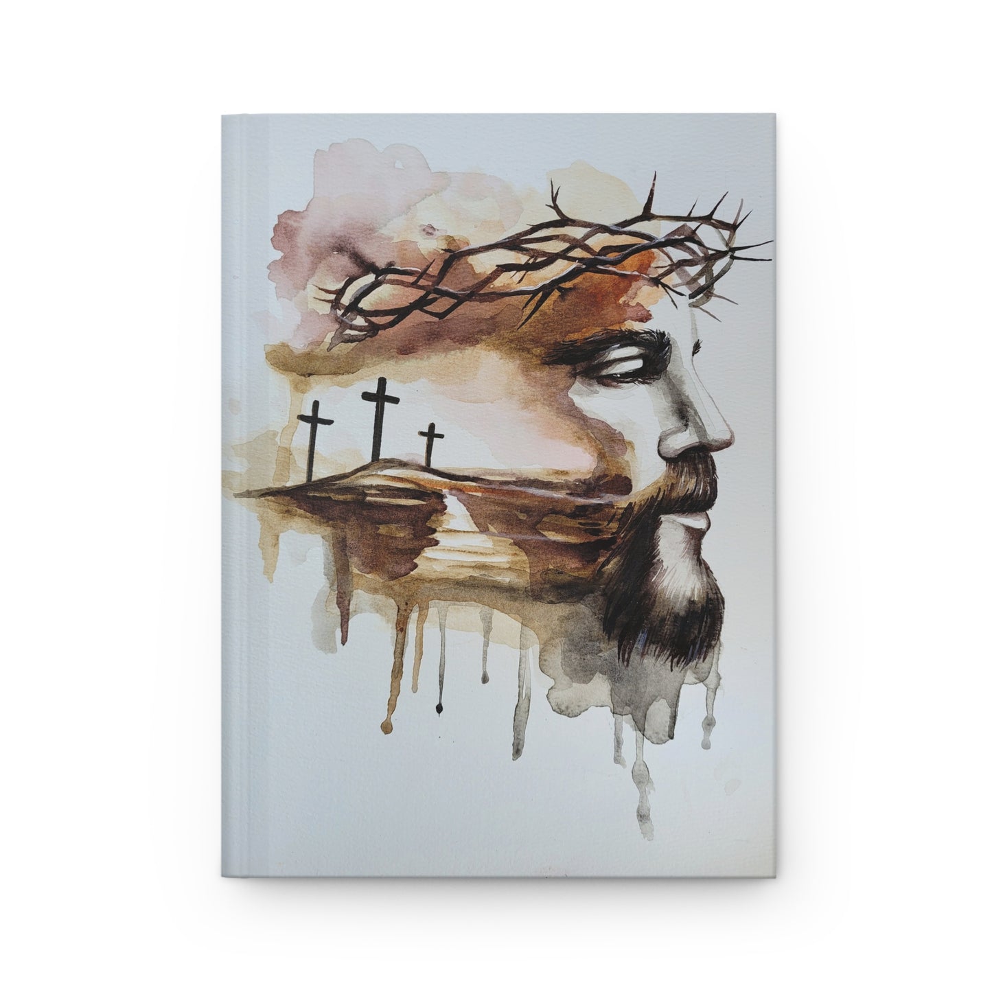 You Made a Way Inspirational Hardcover Journal with Christ's Image - Perfect for Reflection and Faith