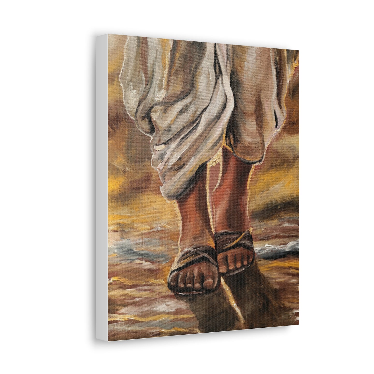 At the Feet of Jesus Canvas Gallery Wraps