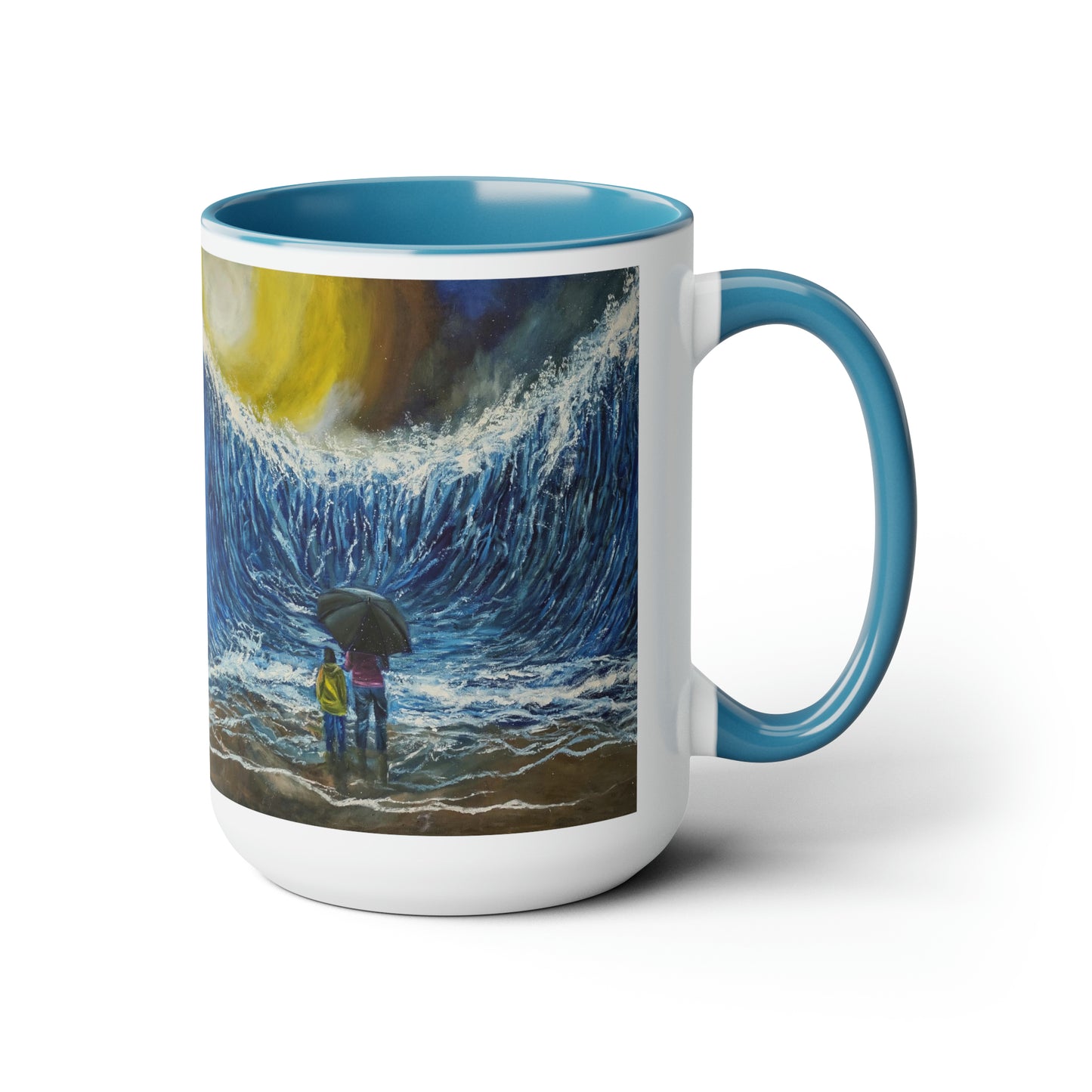 He Made a Way Two-Tone Coffee Mugs, 15oz