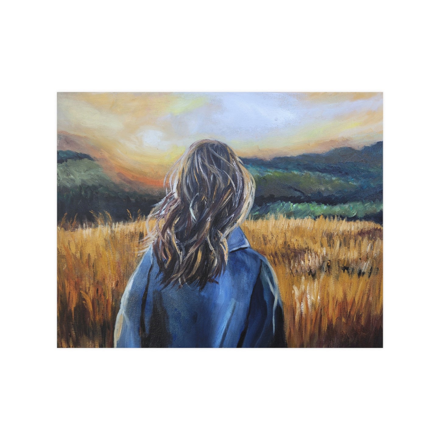 In the Waiting Satin Posters (210gsm)