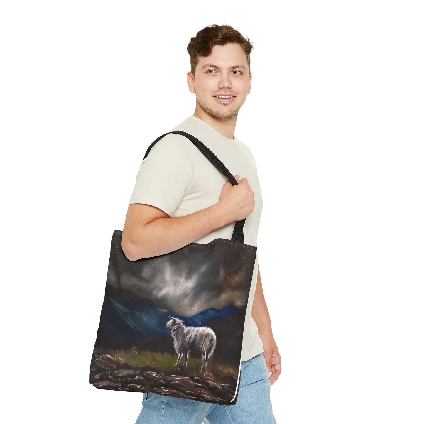 The Lord is my Shepherd Tote Bag (AOP)