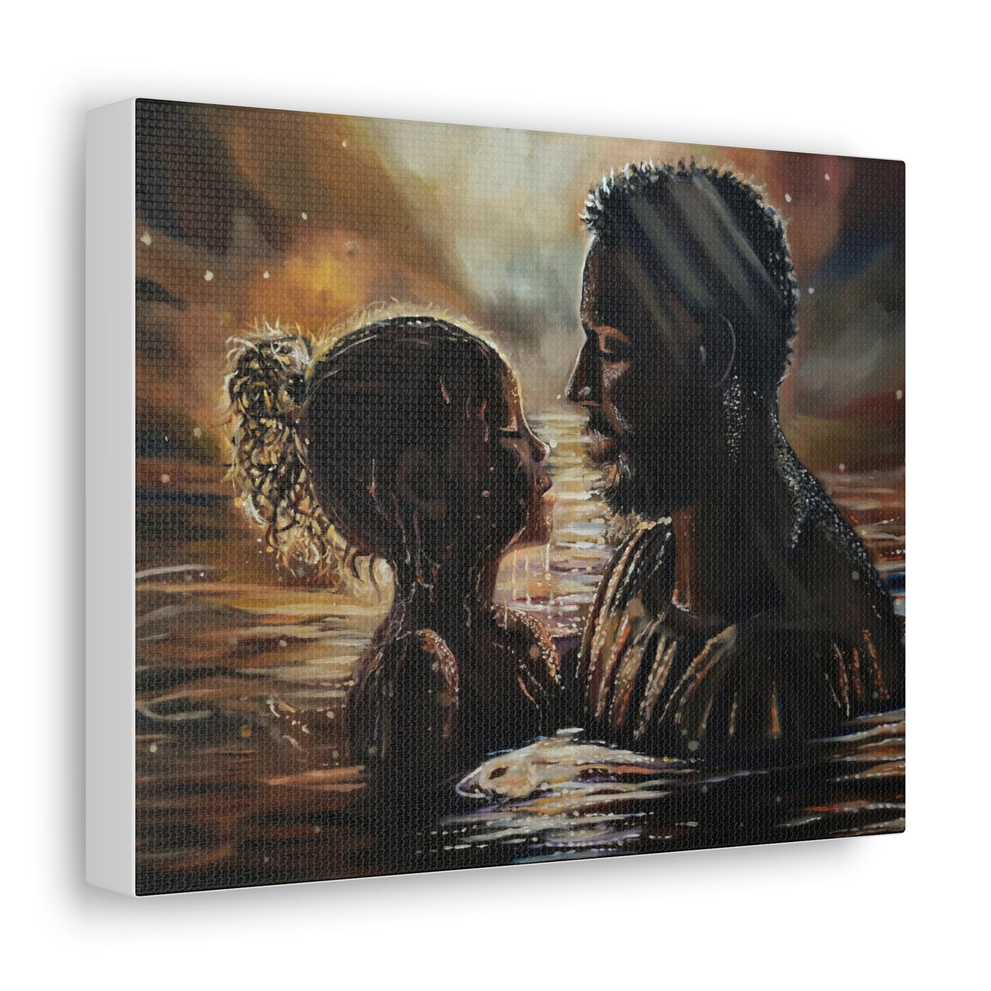 Baptized into Glory Canvas Gallery Wraps