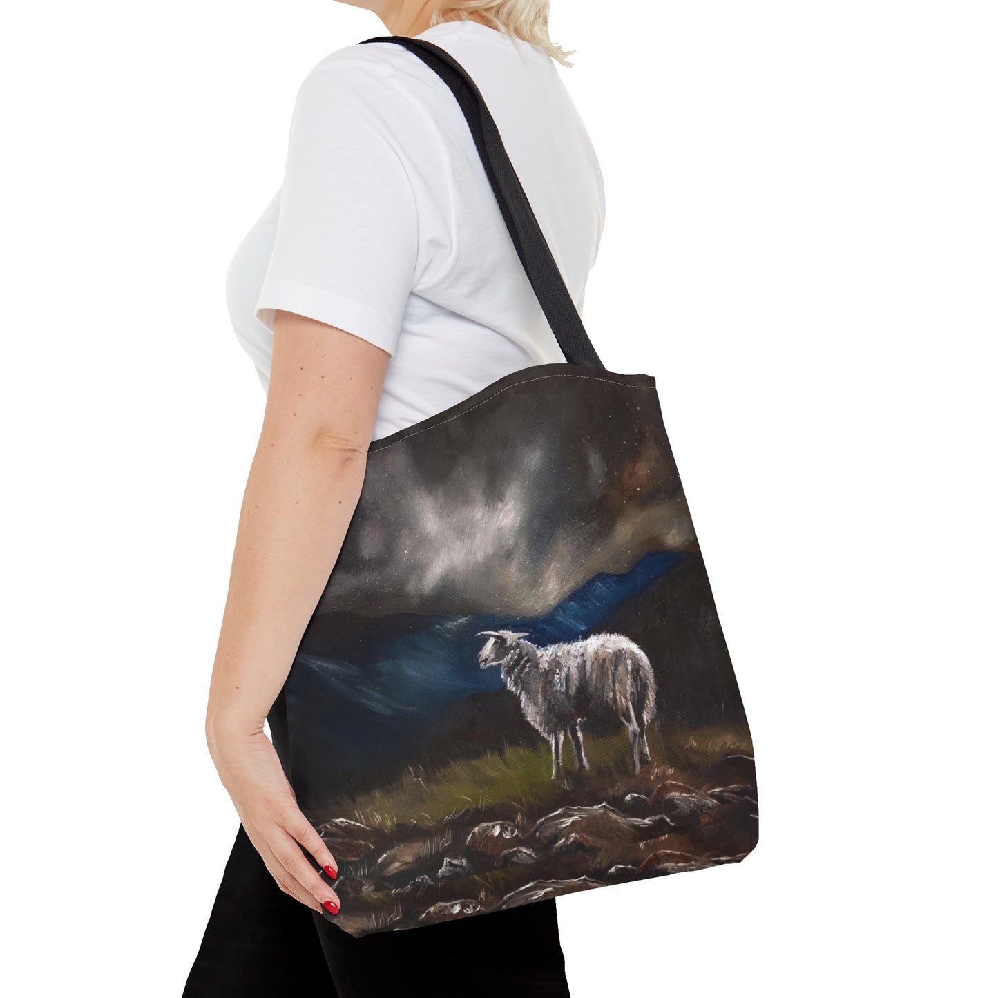 The Lord is my Shepherd Tote Bag (AOP)
