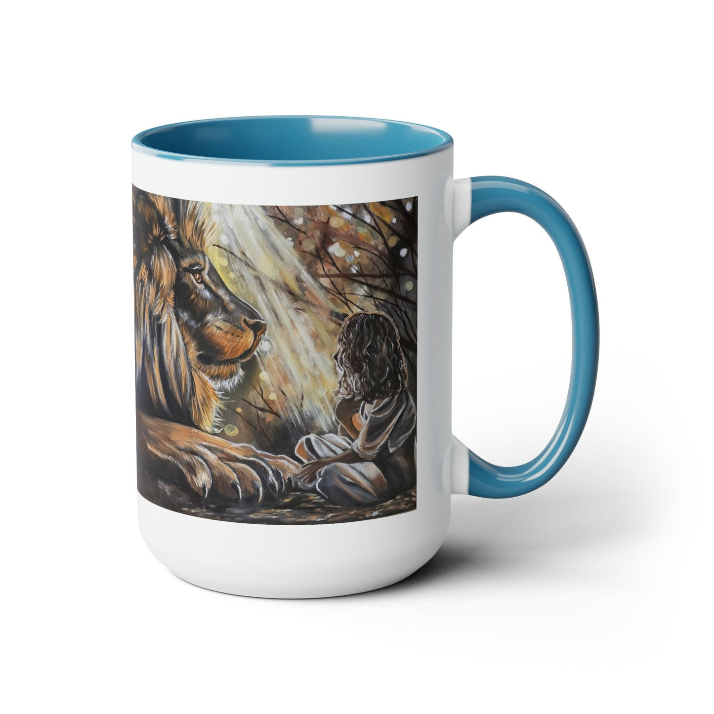 The Residue of Glory Two-Tone Coffee Mugs, 15oz