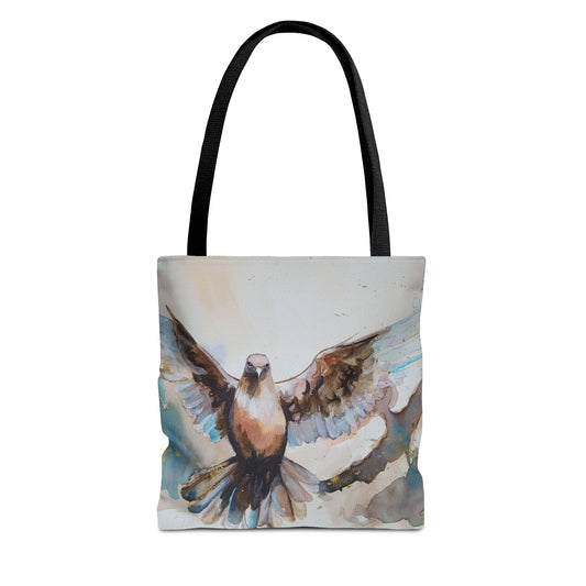 Ever-Present Help Dove Tote Bag - Stylish Eco-Friendly Shopper, Great for Nature Lovers, Gift for Birdwatchers, Art Lover's Tote, Everyday Use