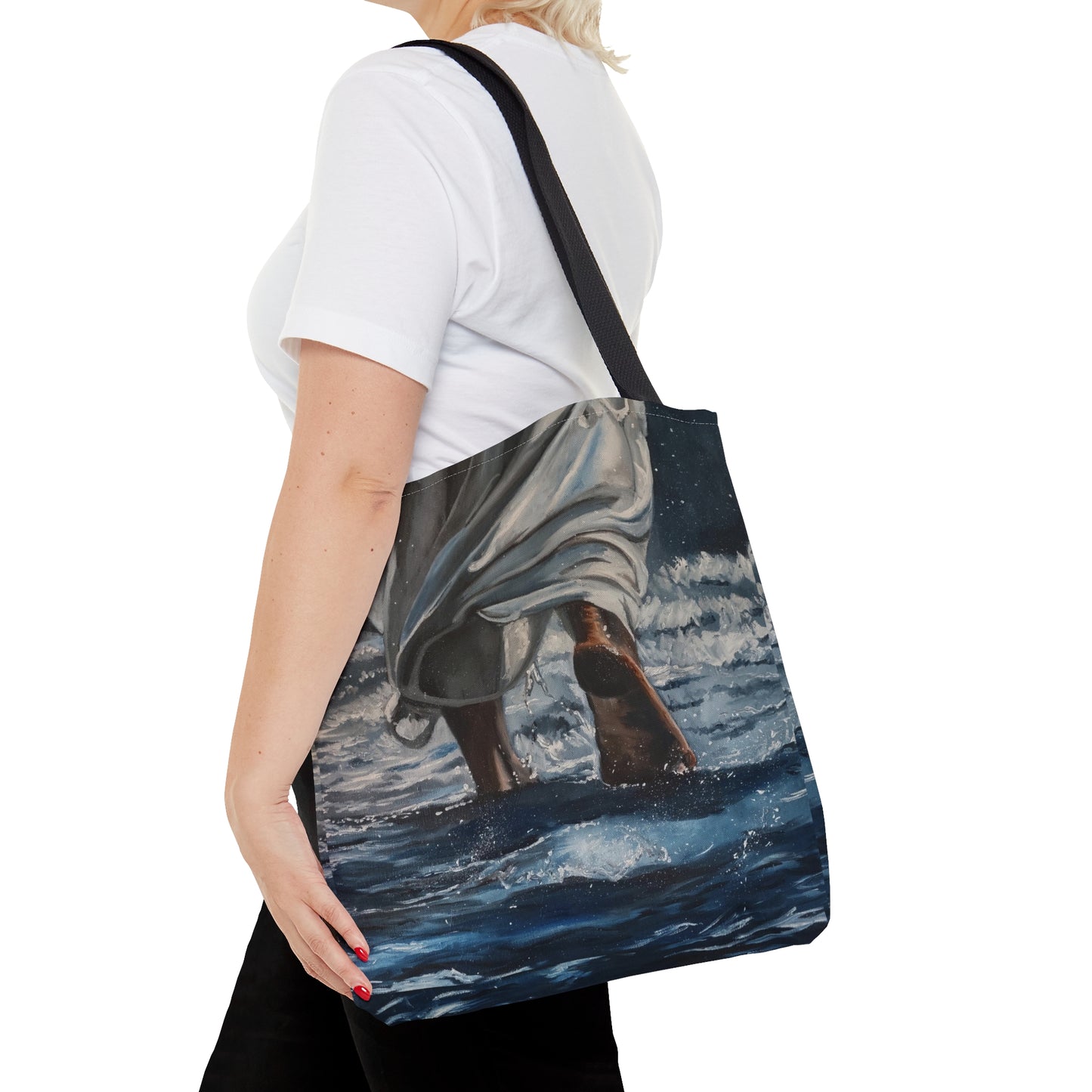 Walking On Tote Bag (AOP)
