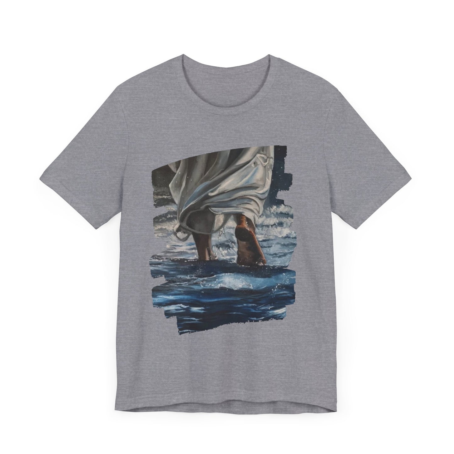 Walking on Faith Unisex Short Sleeve Tee - Embrace the Calm