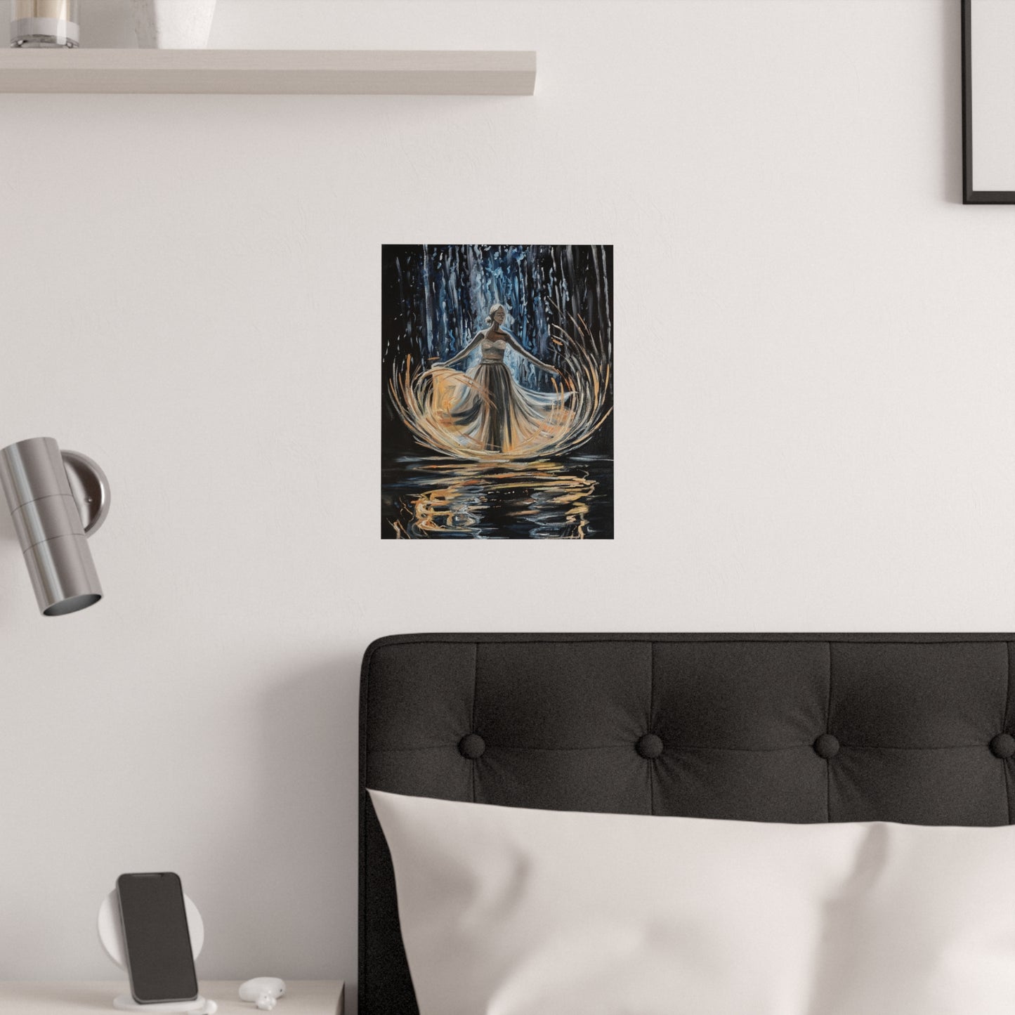 Baptized in Fire and Water Satin Posters (210gsm)