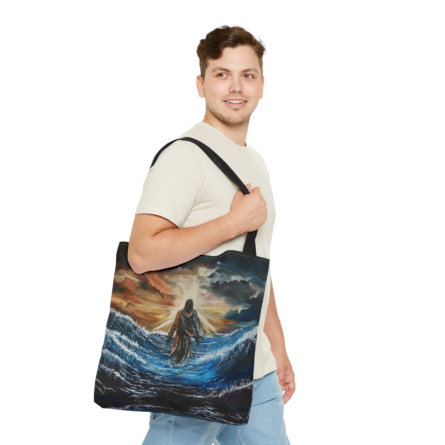 Here as in Heaven Tote Bag (AOP)