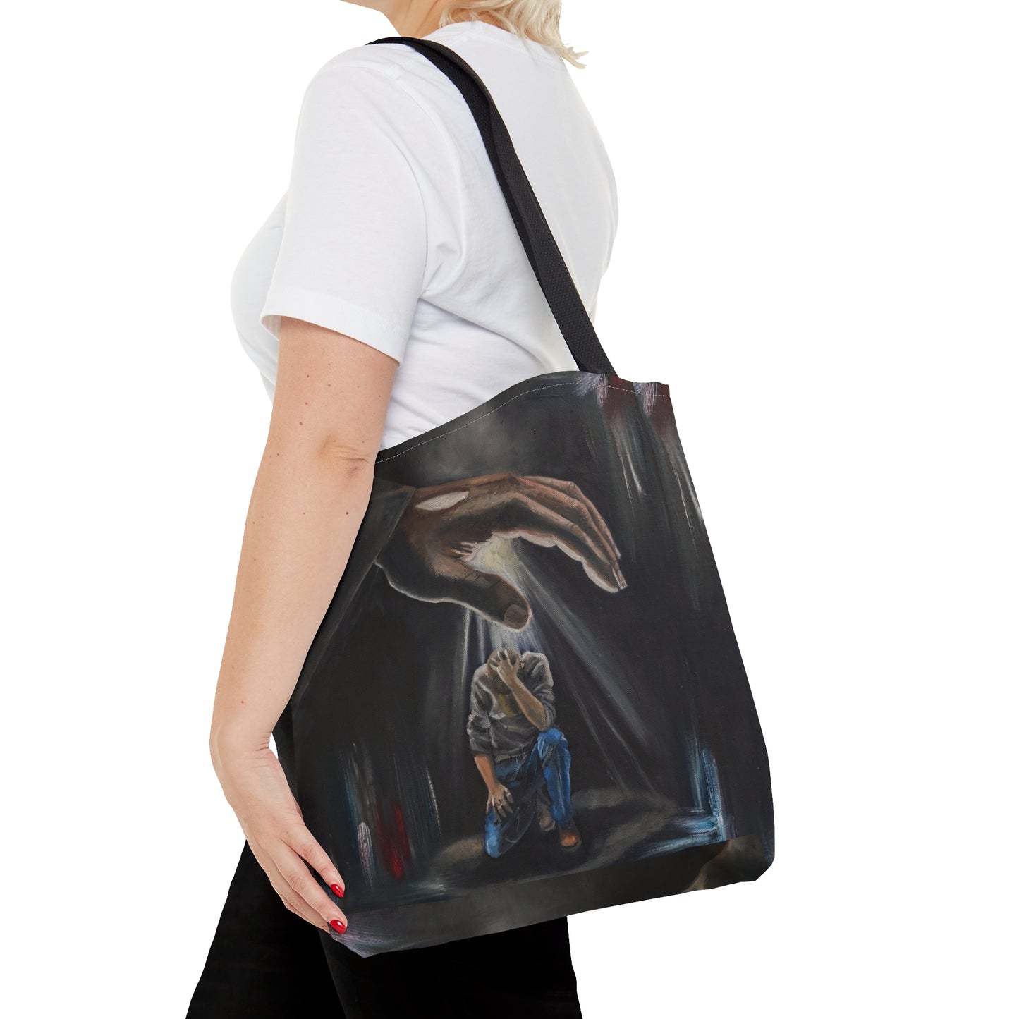 Covering I Tote Bag (AOP)