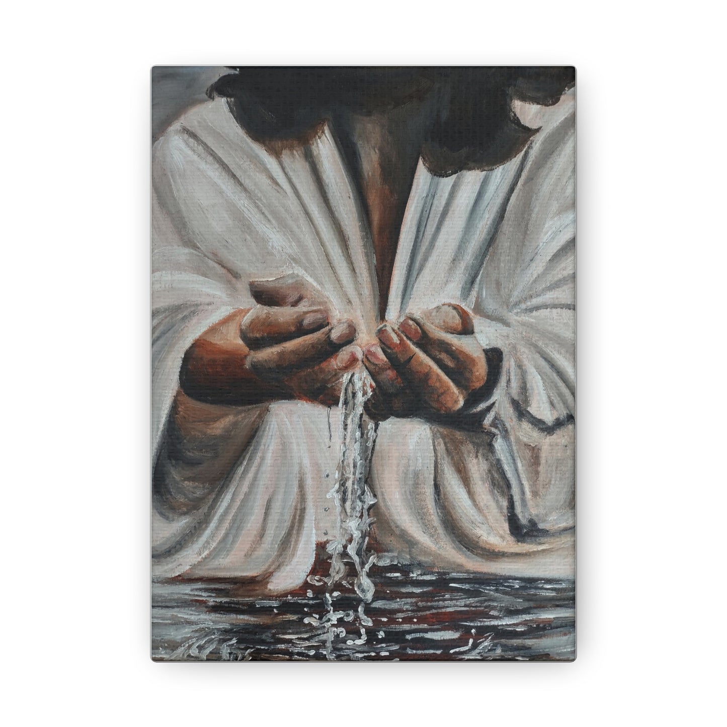 In His Hands Canvas Gallery Wraps