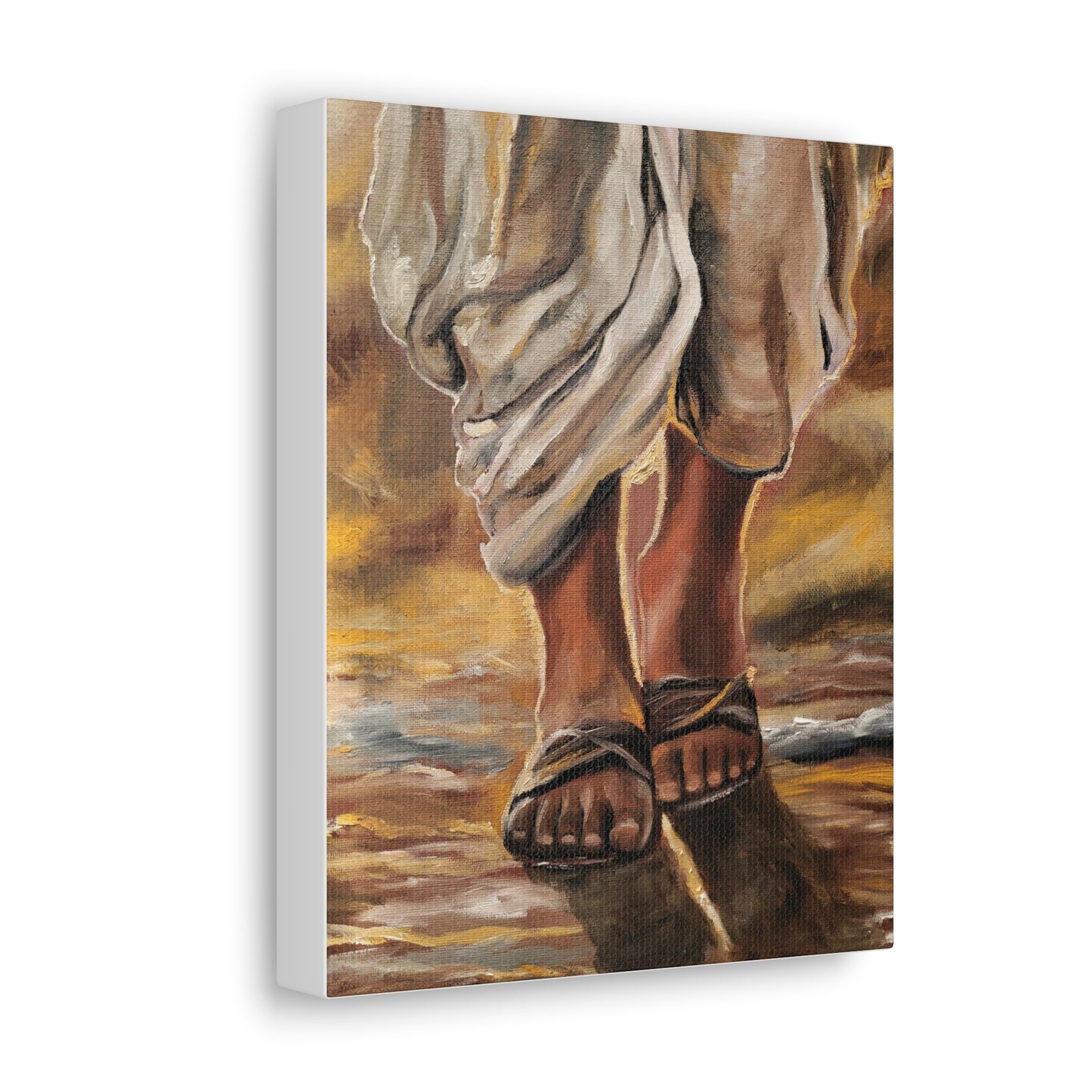 At the Feet of Jesus Canvas Gallery Wraps