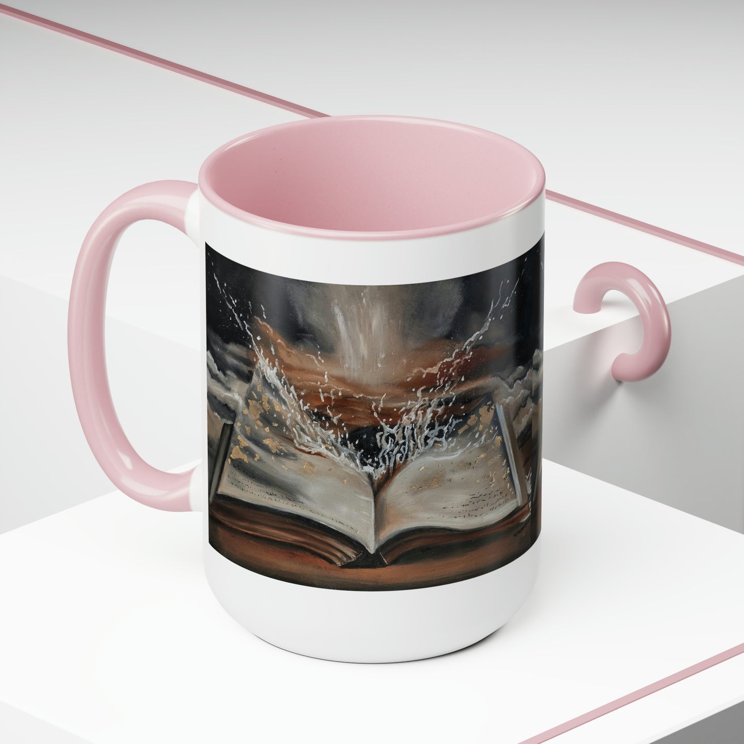 Washed by the Word Two-Tone Coffee Mugs, 15oz