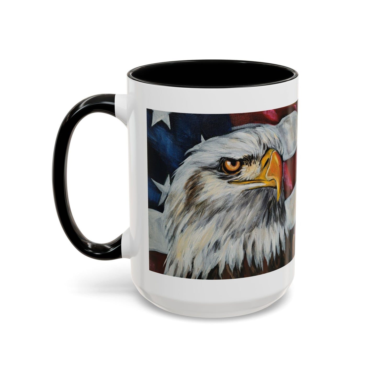 In God we Trust Accent Coffee Mug (15oz)