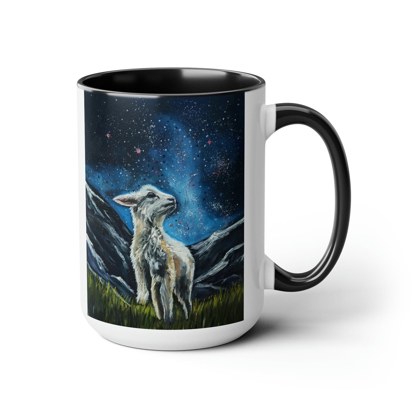 So Will I Two-Tone Coffee Mugs, 15oz