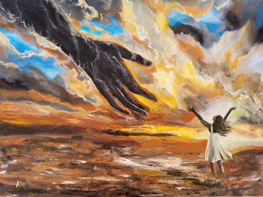 A Mighty Hand Giclee Print