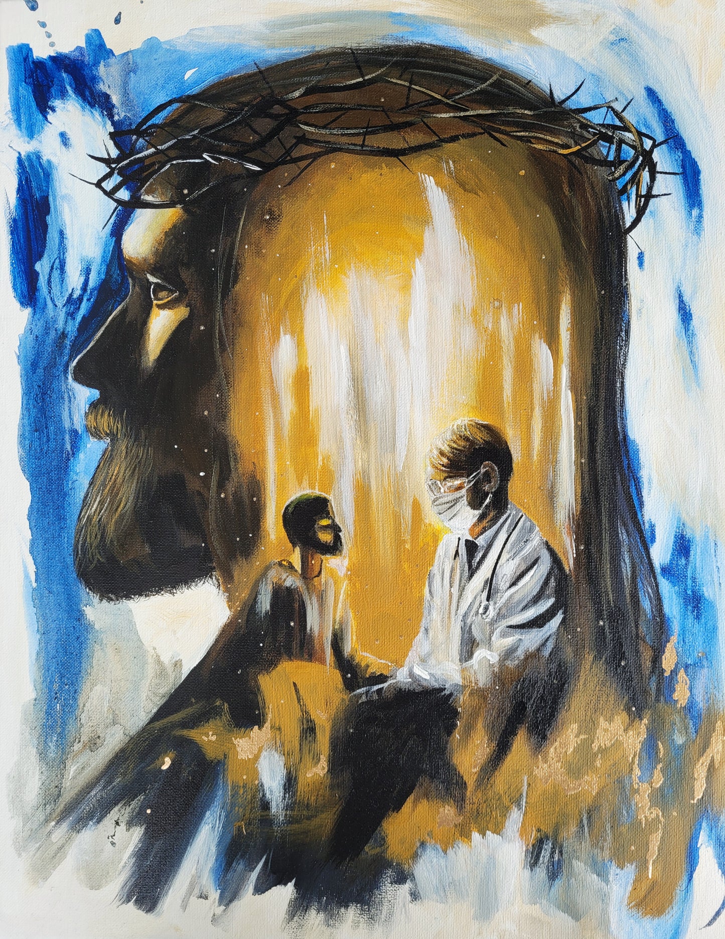 Jesus is the Paradigm III: The Great Physician Giclee Print