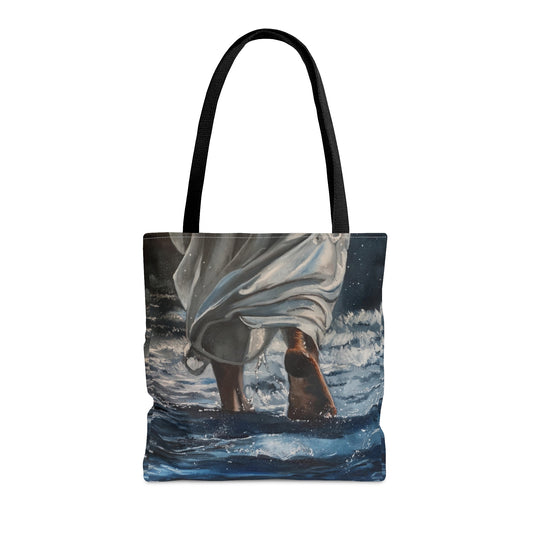 Walking On Tote Bag (AOP)