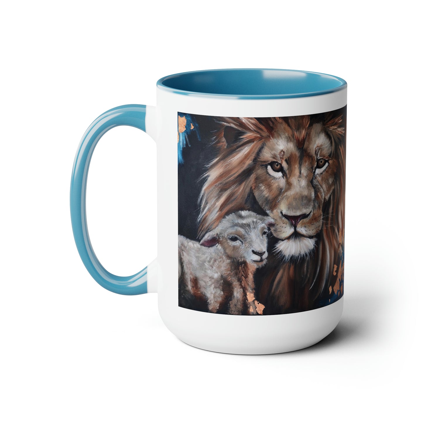 In the Secret Place Two-Tone Coffee Mugs, 15oz