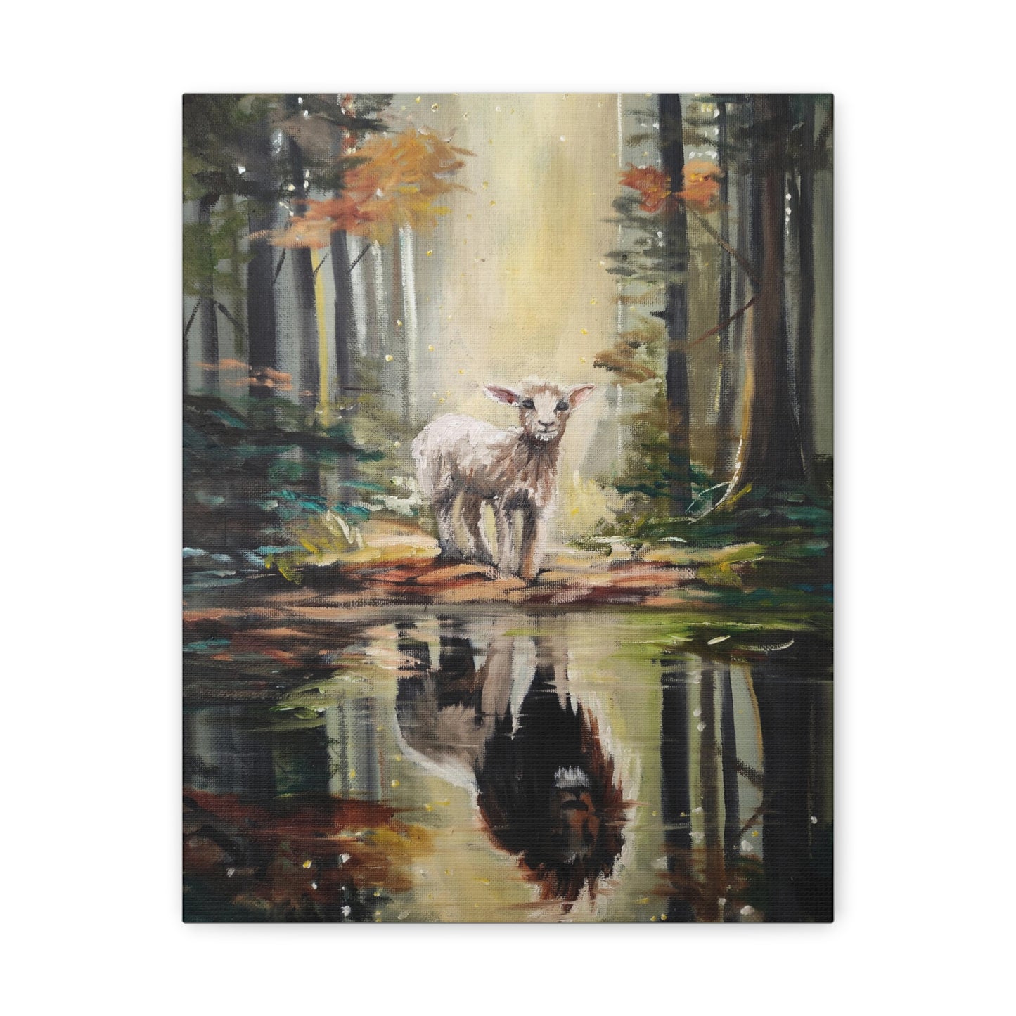 Reflections of a King Canvas Gallery Wraps