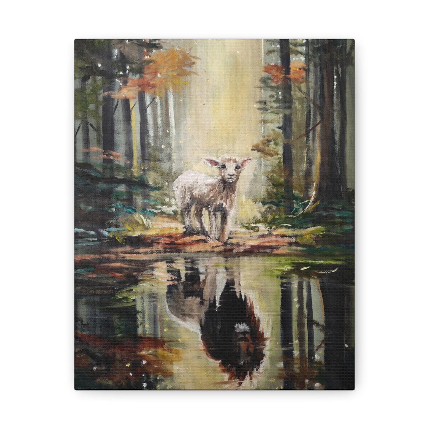 Reflections of a King Canvas Gallery Wraps