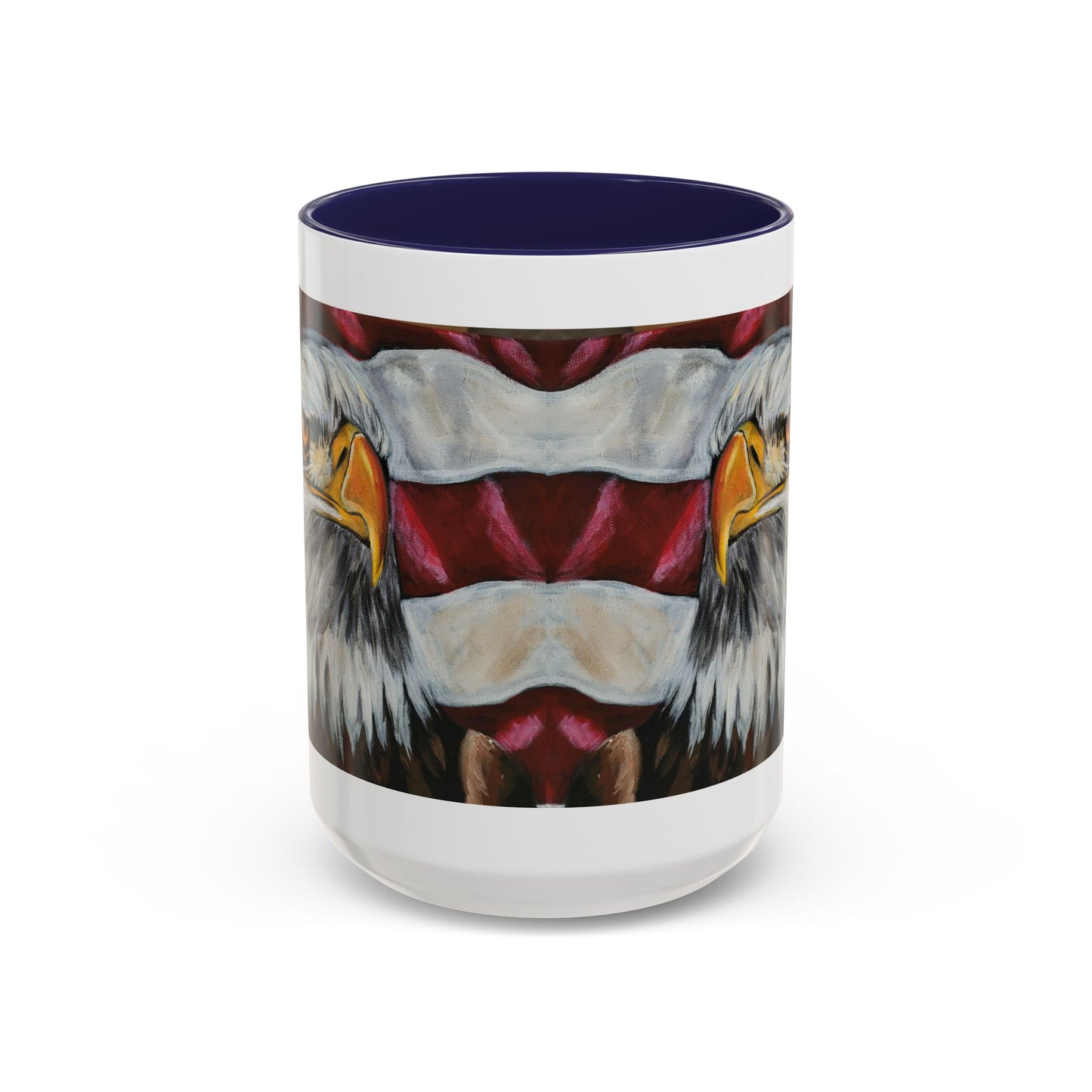 In God we Trust Accent Coffee Mug (15oz)